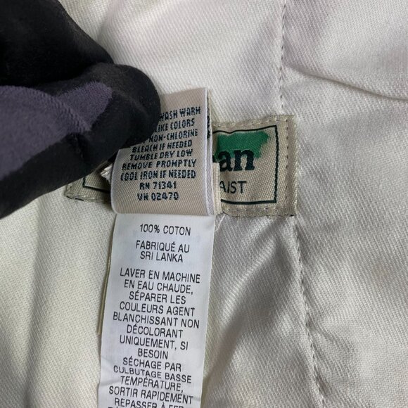 LL Bean Country Corduroy Pants Men's 40 x 32 Khaki Pleated Comfort Waist - Picture 11 of 16